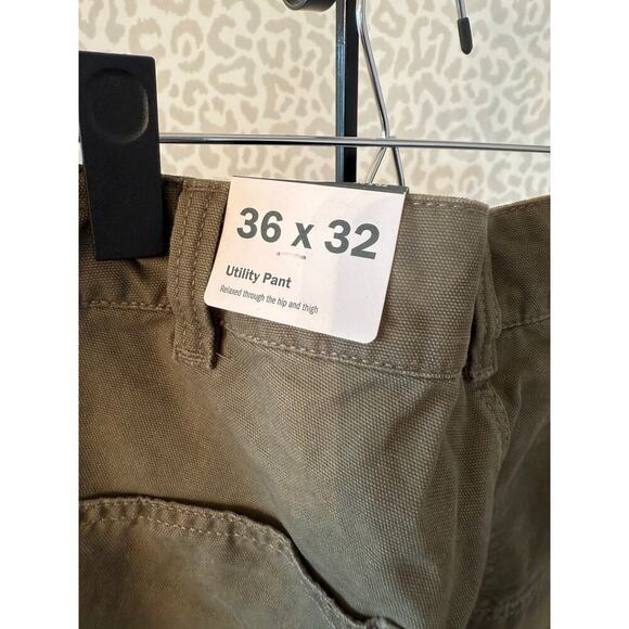 Alpine Design Men's Vintage Olive Utility Pant Size 36 X 32 - Picture 5 of 9